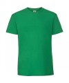 Heren T-shirt Ringspun Premium Fruit of the loom 61-422-0 Kelly Green